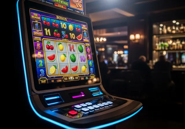 Modern Pub Fruit Machine